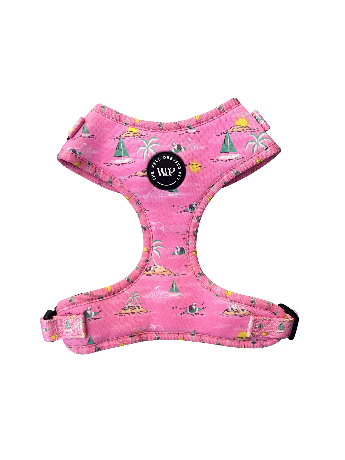 Bark Beach Dog Harness (Pink)