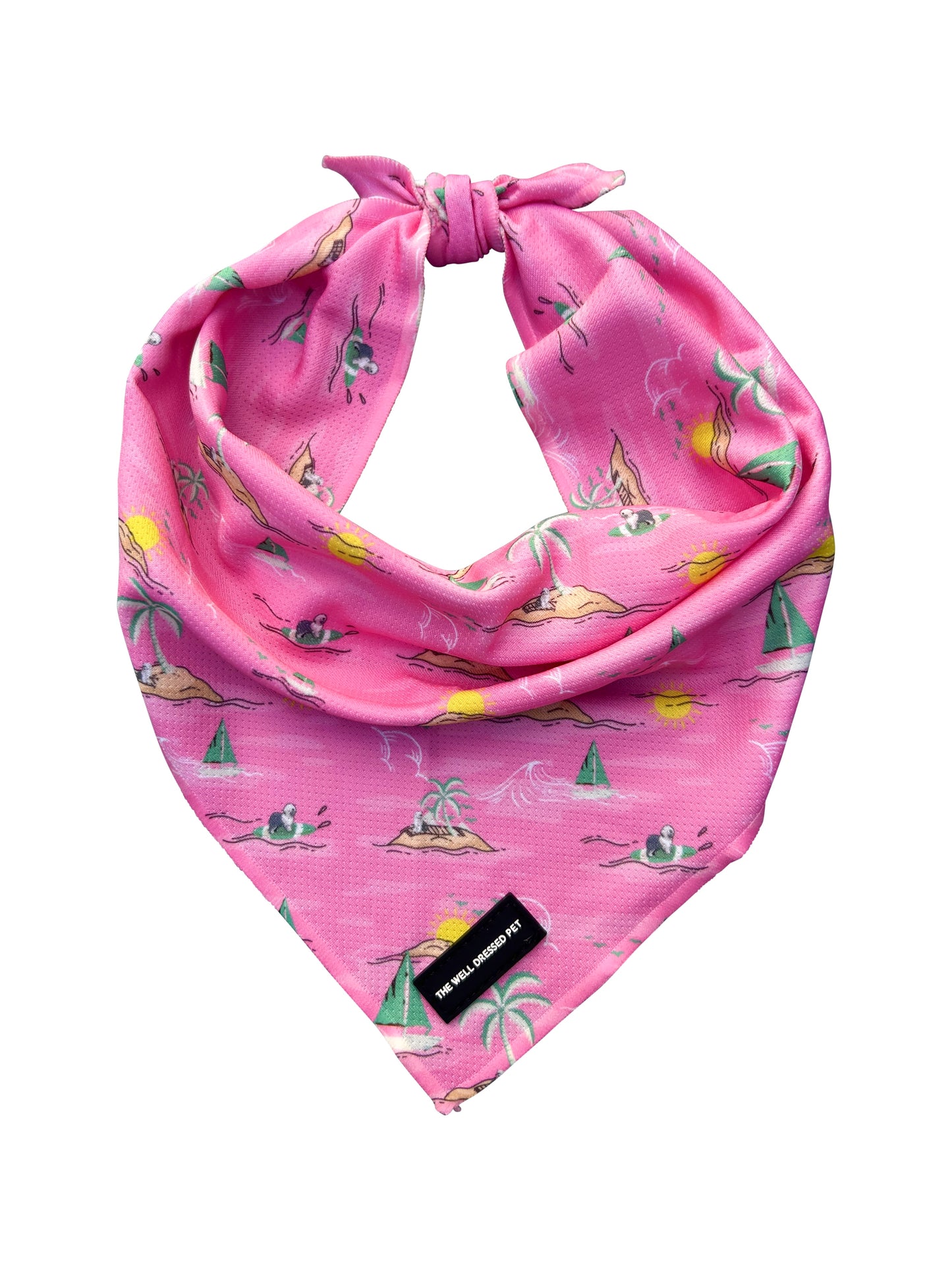 Bark Beach Bandana (Pink)