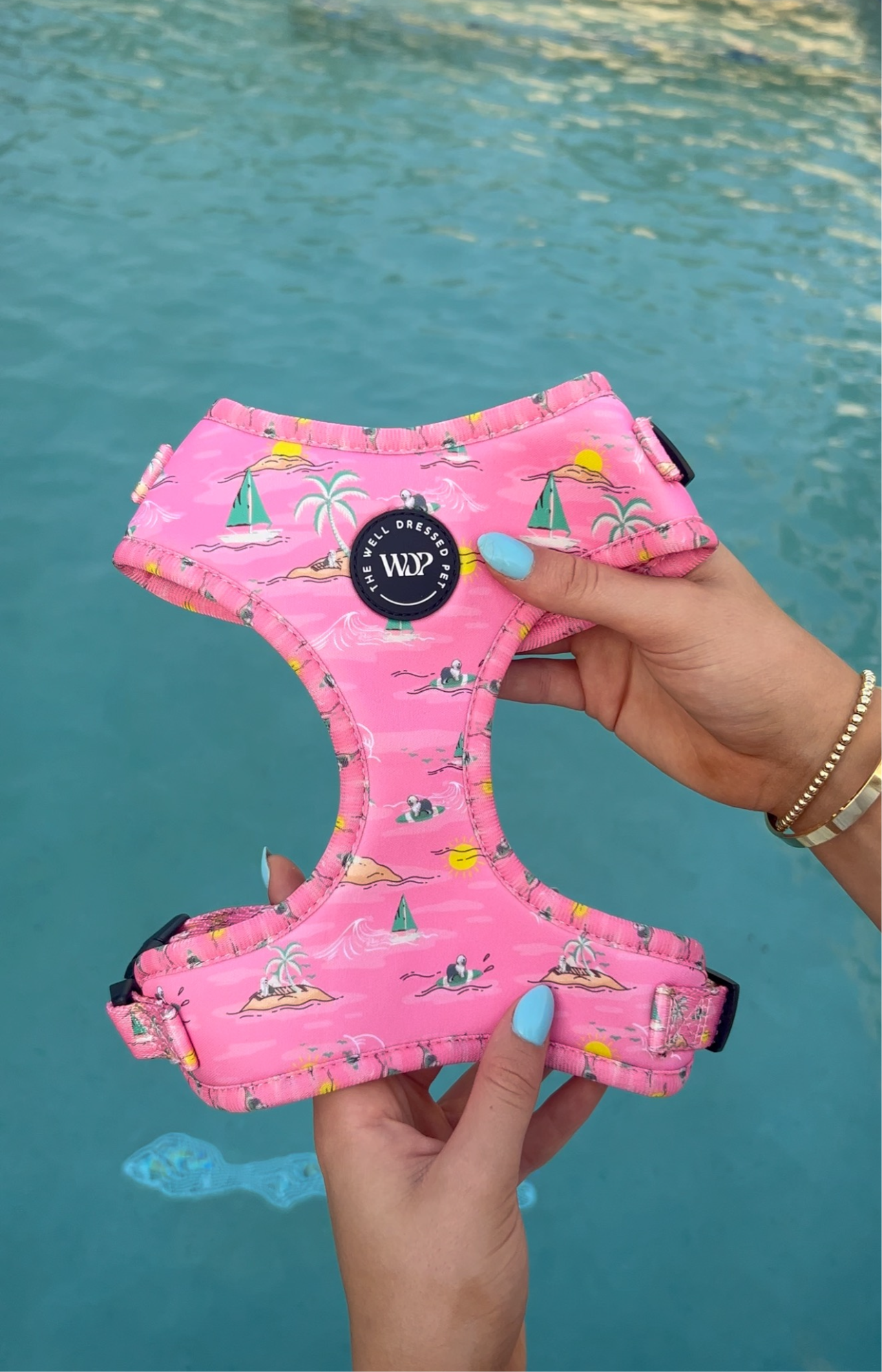 Bark Beach Dog Harness (Pink)