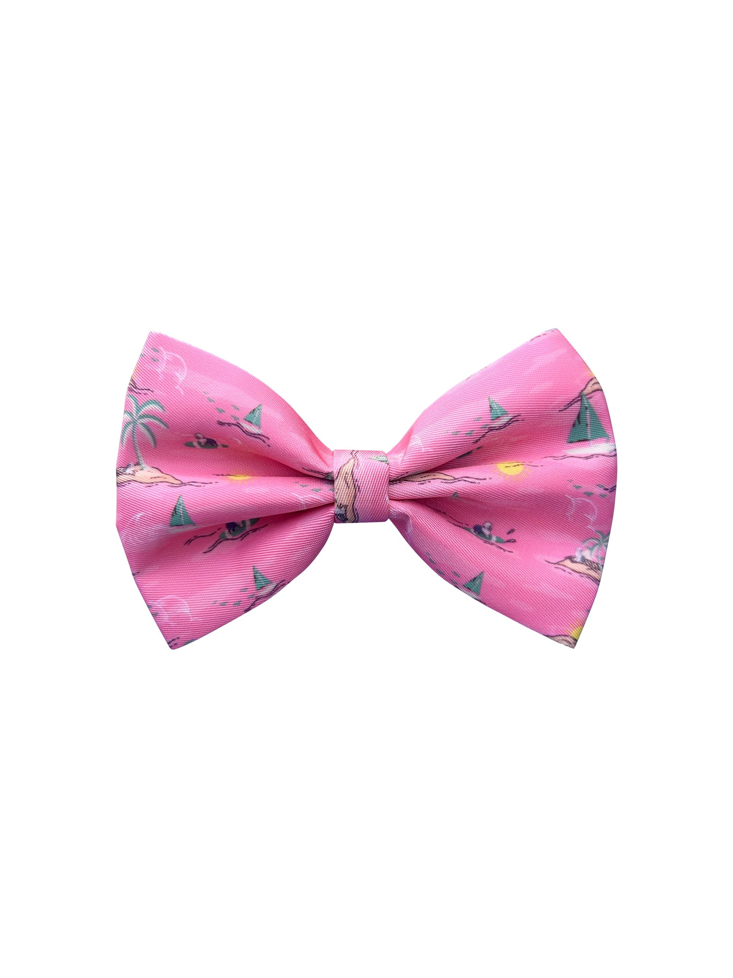 Bark Beach Bow/Bow Tie (Pink)